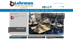 Desktop Screenshot of lehrmanschool.org